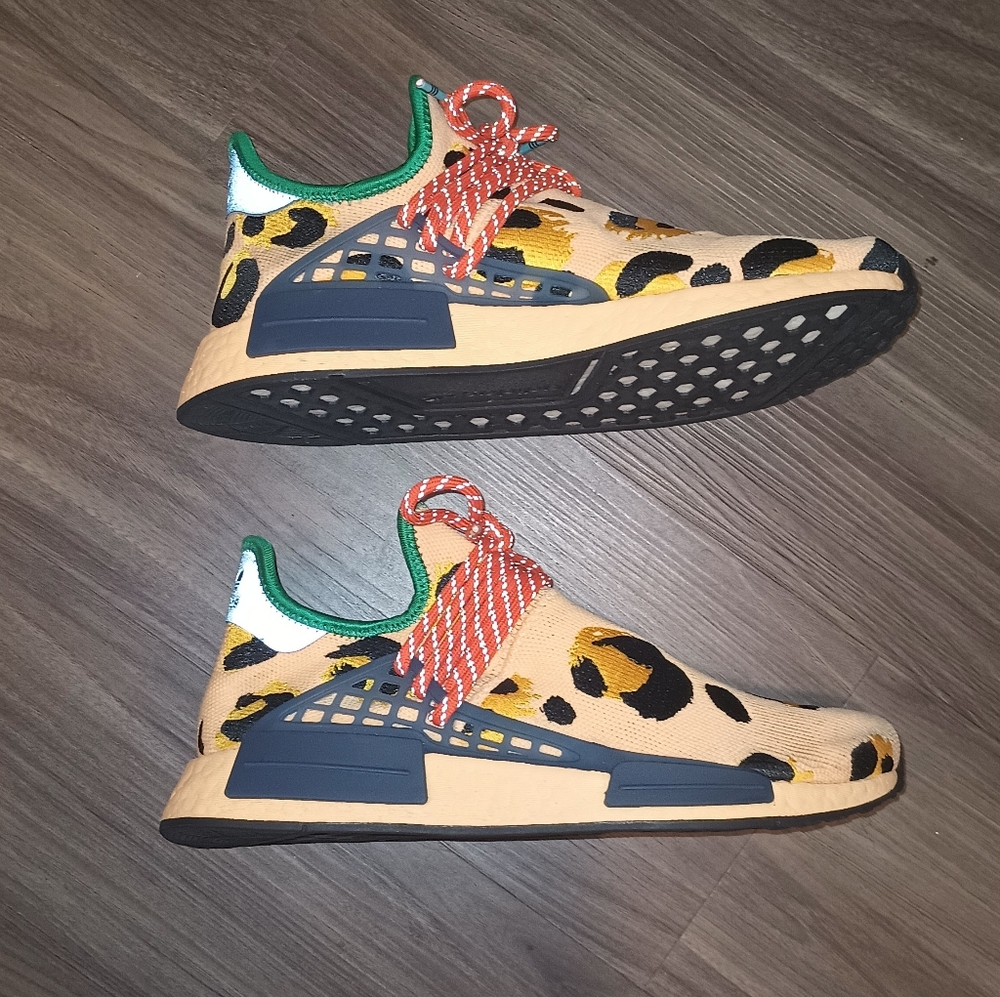 Adidas Men's Pharrell x NMD Hu Animal Print